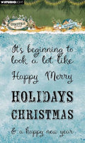 Christmas Forest - Clear Stamps - Sentiments