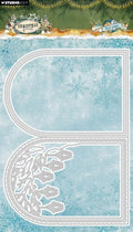 Christmas Forest - Dies -  Folded Card Shape