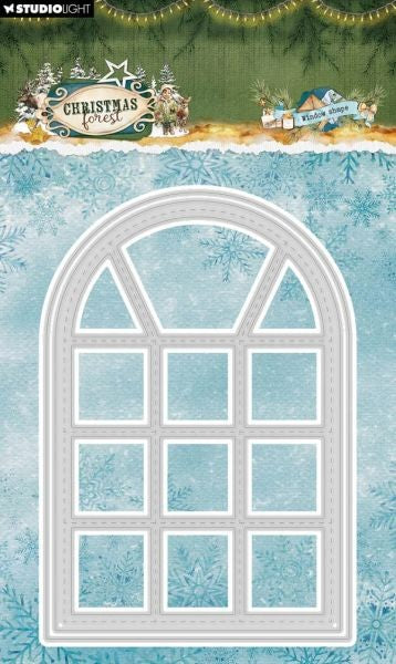 Christmas Forest - Dies - Window Shape
