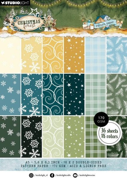 Christmas Forest - Pattern Paper Pad