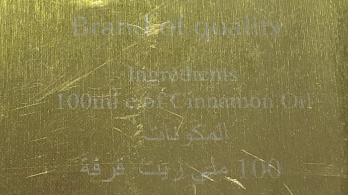 Cinnamon Oil