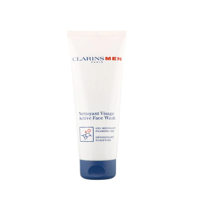 CLARINS MEN ACTIVE MEN FACE WASH FOAMING GEL 125ML - Beauty Bar