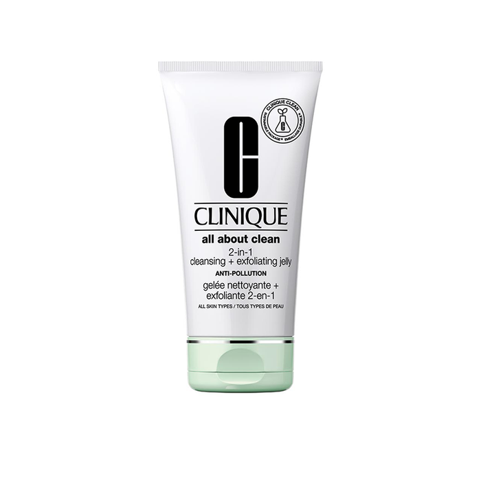 CLINIQUE ALL ABOUT CLEAN™ 2-IN-1 CLEANSING + EXFOLIATING JELLY - Beauty Bar