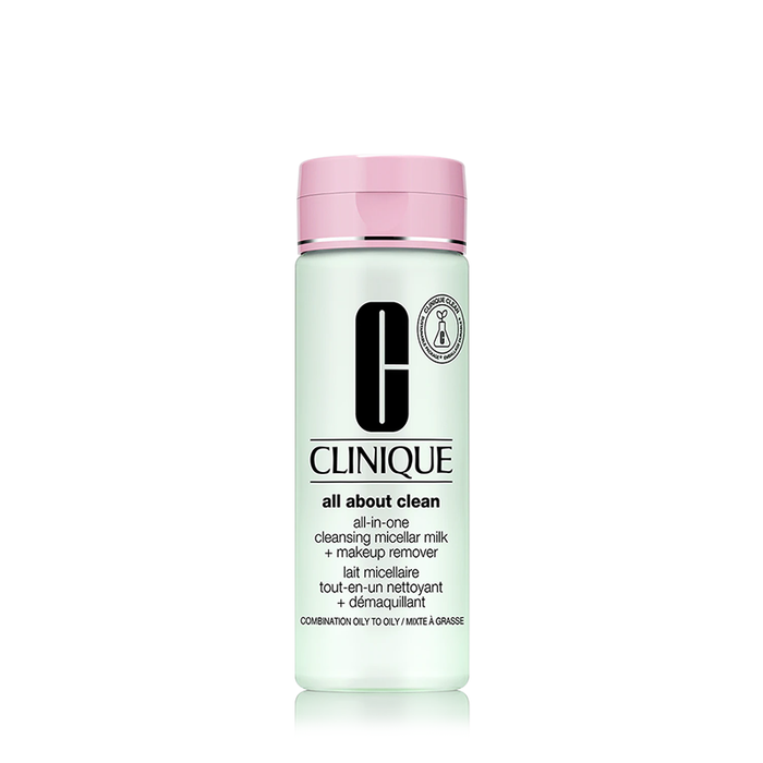 CLINIQUE ALL-IN-ONE CLEANSING MICELLAR MILK + MAKEUP REMOVER  - COMBINATION OILY TO OILY SKIN  - 200ML - Beauty Bar