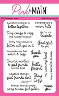 Comfy & Cozy Clear Stamps