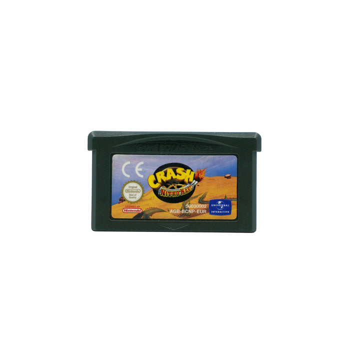 Crash Nitro Kart Spielmodul für Game Boy Advance - Vorderseite
