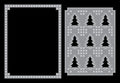 Cross Stitch Evergreen A2 Coverplate Dies