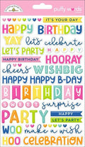 Cupcakes & Candles - Stickers - Puffy Words