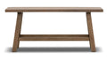 Dahlia II Light Hickory Counter Height Bench