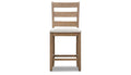 Dahlia II Light Hickory Counter Height Side Chair with Performance Fabric