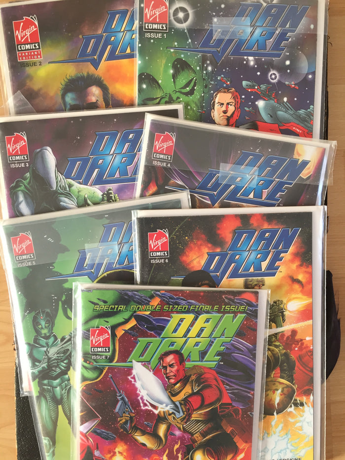 Dan Dare - Virgin Comics issues 1-7 Complete set