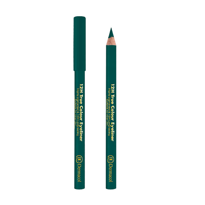 DERMACOL 12H TRUE COLOUR EYELINER - AVAILABLE IN 7 SHADES - Beauty Bar