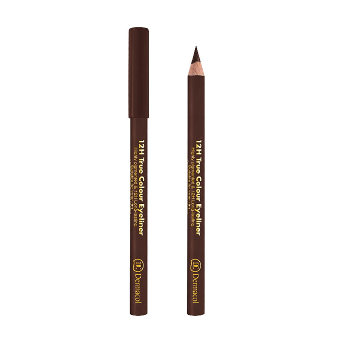 DERMACOL 12H TRUE COLOUR EYELINER - AVAILABLE IN 7 SHADES - Beauty Bar