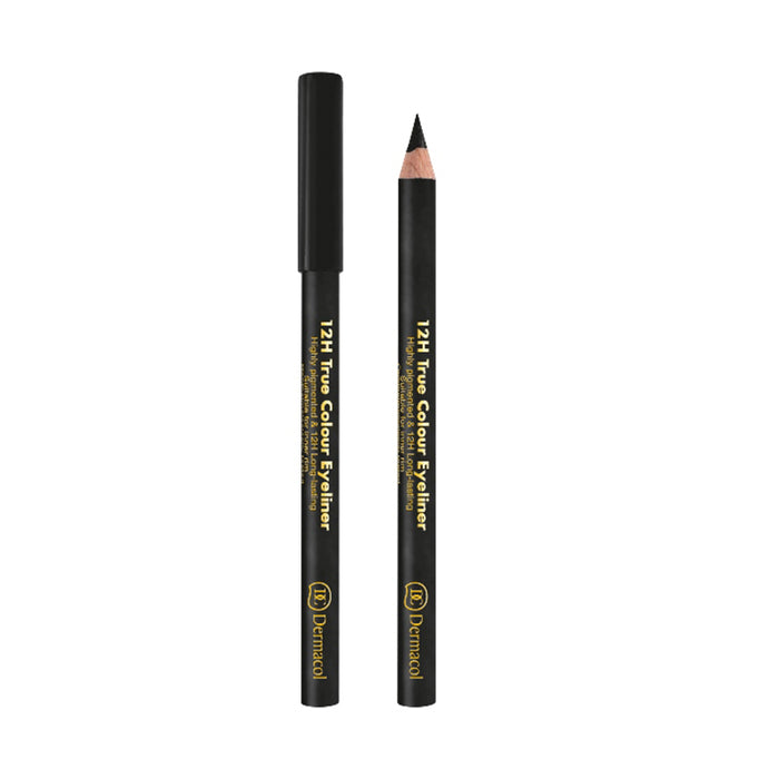 DERMACOL 12H TRUE COLOUR EYELINER - AVAILABLE IN 7 SHADES - Beauty Bar