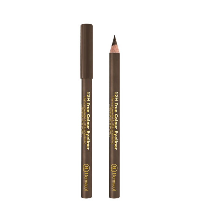 DERMACOL 12H TRUE COLOUR EYELINER - AVAILABLE IN 7 SHADES - Beauty Bar