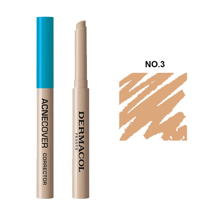 DERMACOL ACNECOVER CORRECTOR - AVAILABLE IN 3 SHADES - Beauty Bar