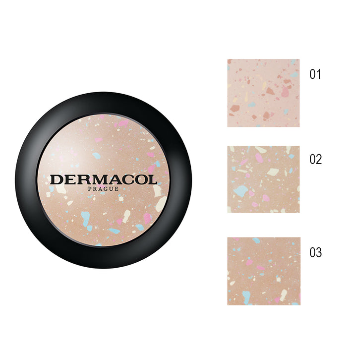 DERMACOL MINERAL COMPACT POWDER - AVAILABLE IN 3 COLOURS - Beauty Bar