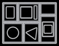 Diamond Postage Collage Dies