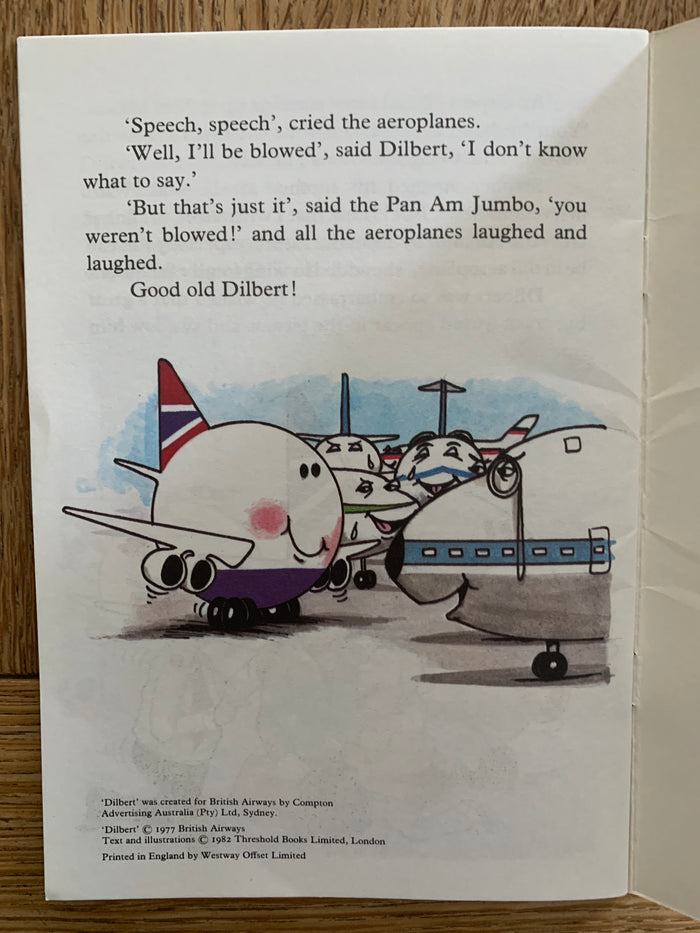 Dilbert Flies the Atlantic