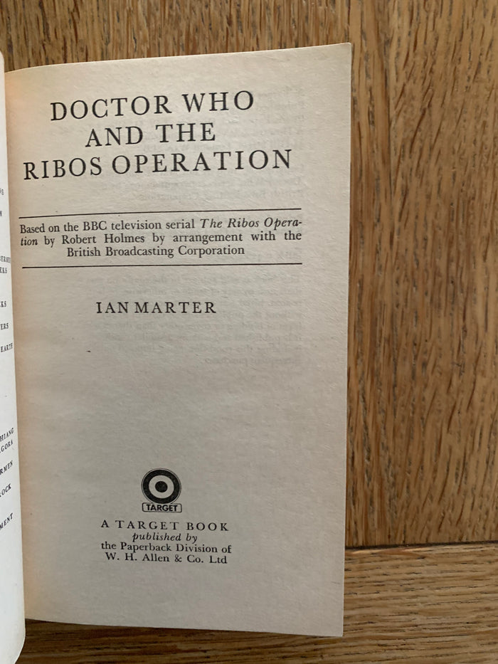 Doctor Who and the Ribos Operation