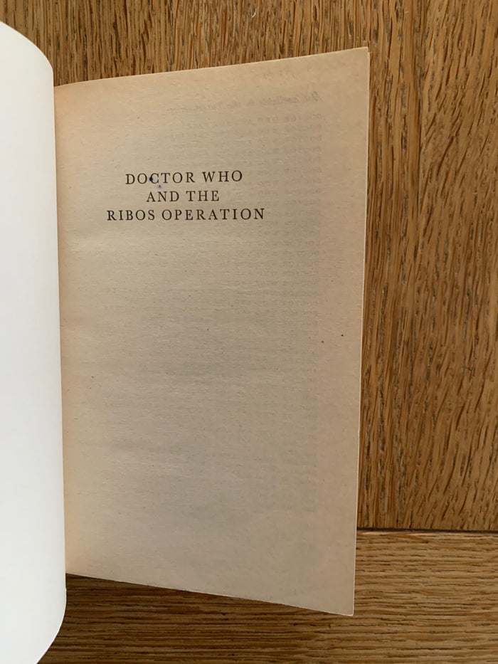 Doctor Who and the Ribos Operation