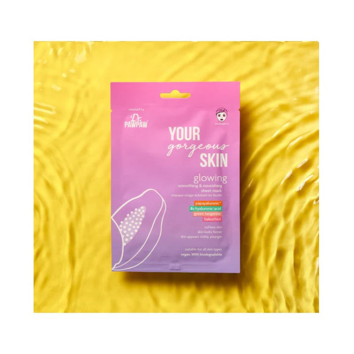 DR. PAWPAW YOUR SKIN GLOWING SHEET MASK - Beauty Bar