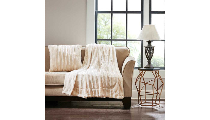 Duke Faux Fur Decorative Pillow