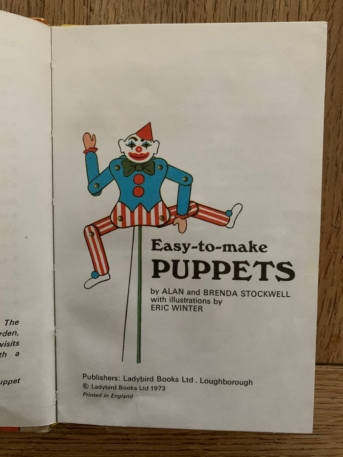 Easy-to-Make Puppets