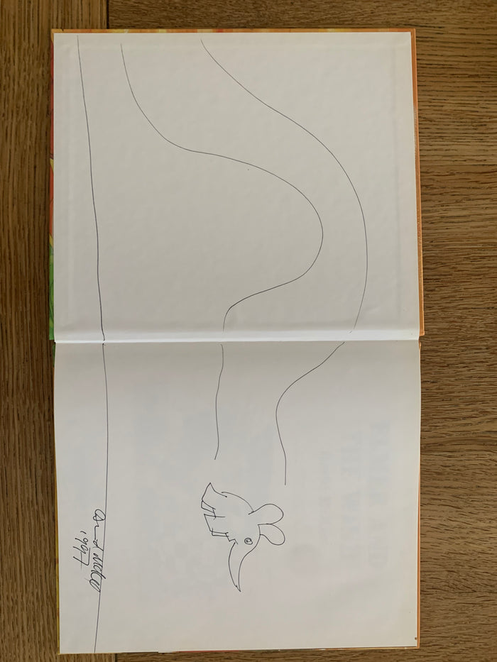 Elmer and the Wind (signed with doodle)