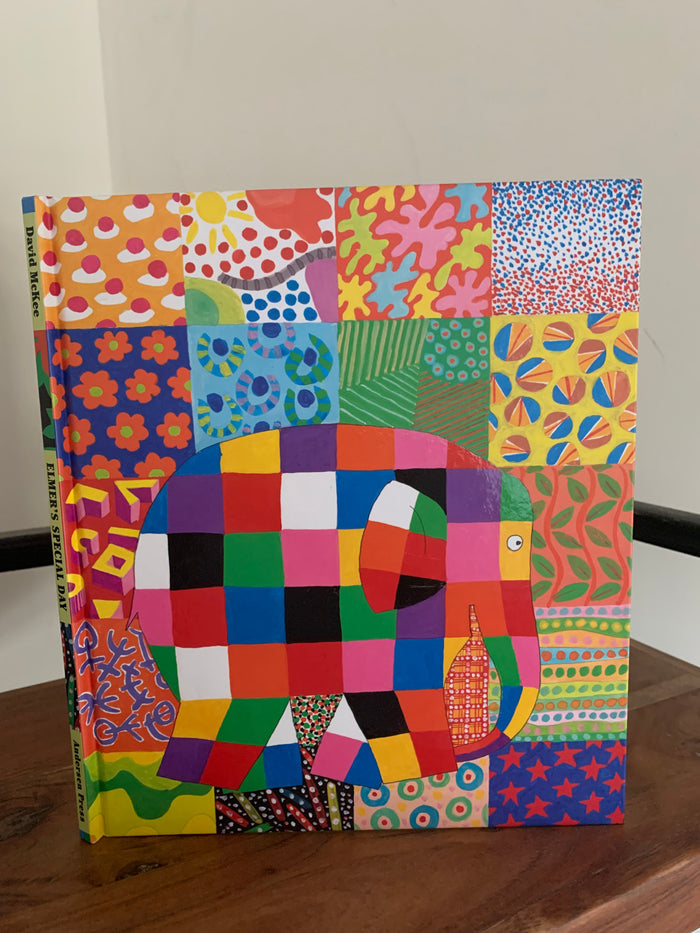 Elmer's Special Day (signed with doodle)