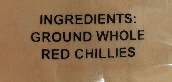 Ex-hot chili powder