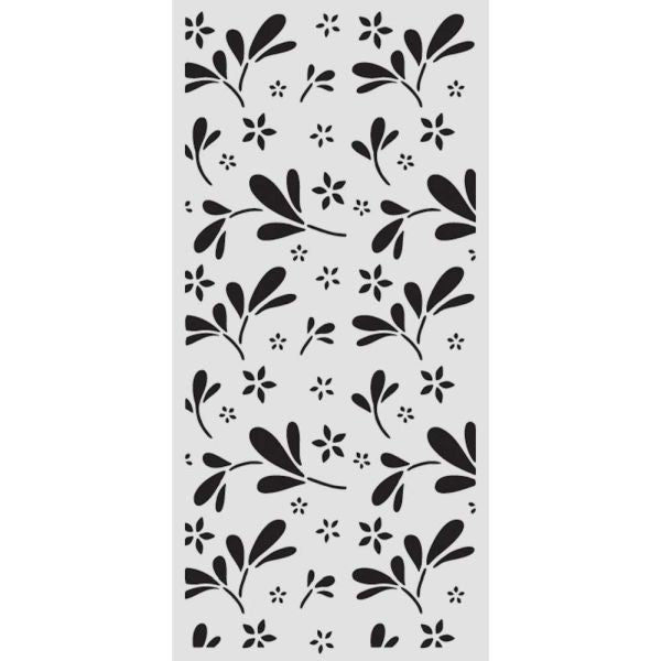 Family - Stencil - Big Flower Pattern