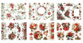 Festive Flora - AquaInk Transfer Sheets