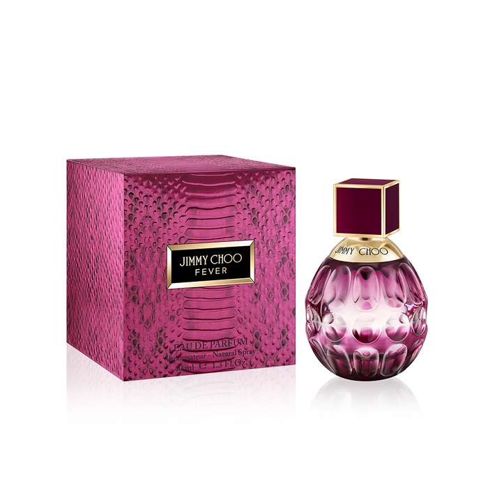 JIMMY CHOO FEVER EDP - AVAILABLE IN 3 SIZES +GIFT WITH PURCHASE HEART KEYRING - Beauty Bar
