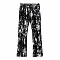Flocked Eclipse Denim Pant – Century Penthouse BLACK