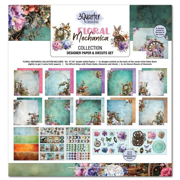 Floral Mechanica - 12x12 Collection Pack