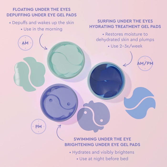 FLORENCE BY MILLS - FLOATING IN THE SKY CLOUD DEPUFFING EYE PADS - Beauty Bar