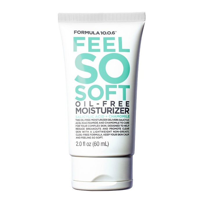 FORMULA 10.0.6 - FEEL SO SOFT - OIL FREE MOISTURIZER 60ML - Beauty Bar