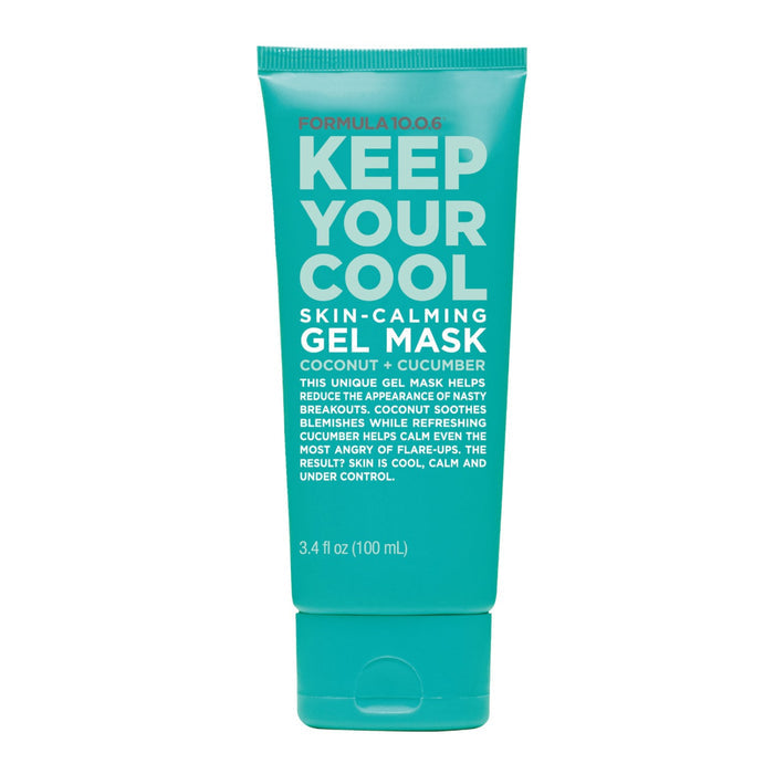 FORMULA 10.0.6 - KEEP YOUR COOL - CALMING GEL MASK 100ML - Beauty Bar Cyprus