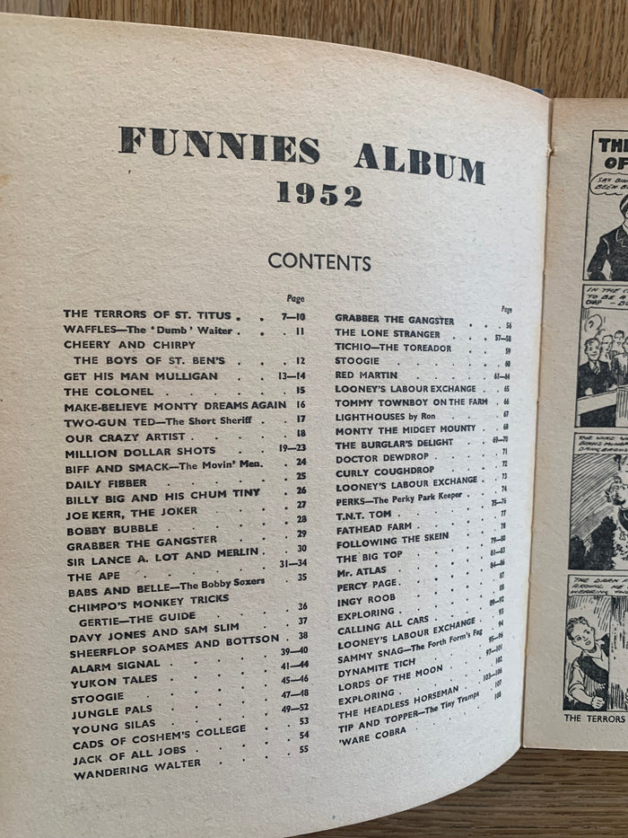 Funnies Album 1952