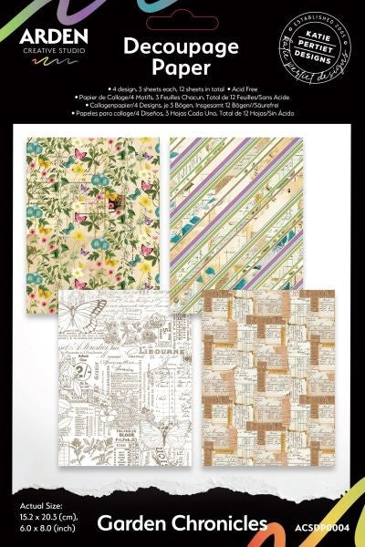 Garden Chronicles - Decoupage Paper