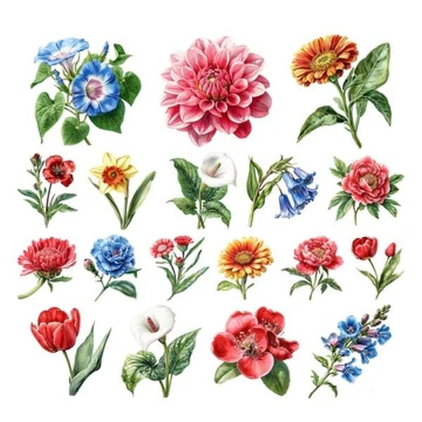 Garden Reverie - Ephemera - Single Floral