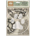 Gardens of Time - Clear Stamps - Half Clocks