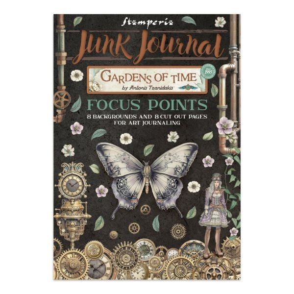 Gardens of Time - Junk Journal Focus Points