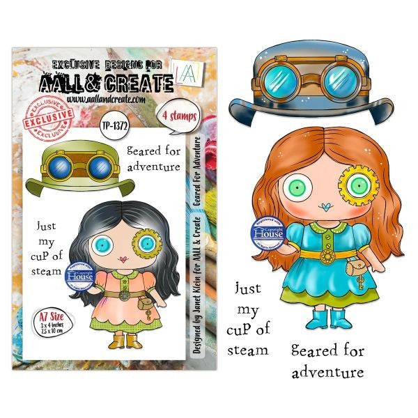 Geared for Adventure - Clear Stamps