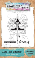 Geometrics Dragonfly - Clear Stamps