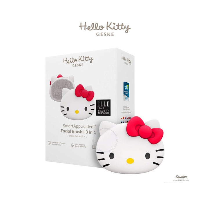 GESKE HELLO KITTY FACIAL BRUSH 3IN1 - Beauty Bar