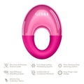 GESKE WARM EYE MASSAGER 7 in 1 MAGENTA - Beauty Bar
