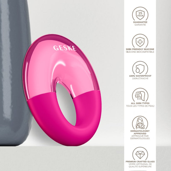 GESKE WARM EYE MASSAGER 7 in 1 MAGENTA - Beauty Bar