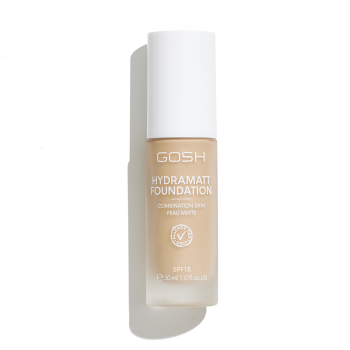 GOSH COPENHAGEN HYDRAMATT FOUNDATION - AVAILABLE IN 12 SHADES - Beauty Bar